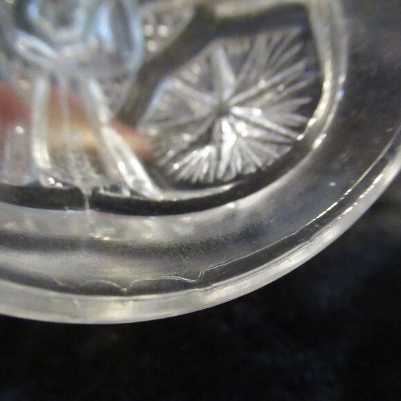 Vintage 6pc. Cordial Mogul Variant Clear by IMPERIAL GLASS-OHIO - Picture 7 of 10